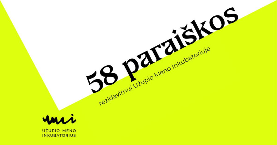 Open Call metu gautos 58 paraiškos reziduoti UMI