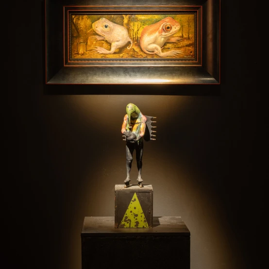 UMI Galerijoje – grupinė paroda „Nukritę į viršų“