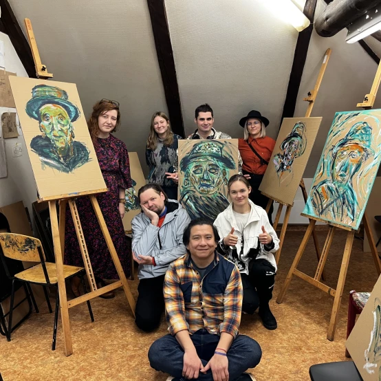 „SU-MENĖK“ - Open studio ir tapybos dirbtuvės su Hao Shi