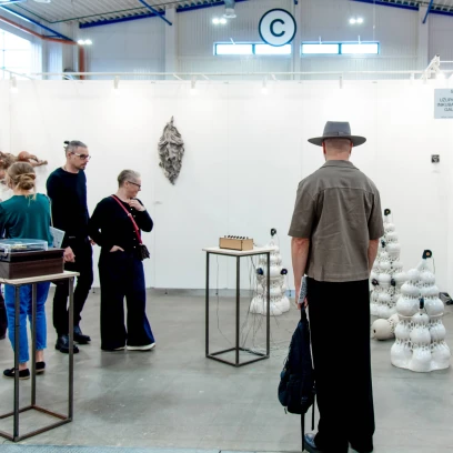Užupio Meno Inkubatoriaus galerijos ekspozicija 16-oje tarptautinėje meno mugėje ArtVilnius’25