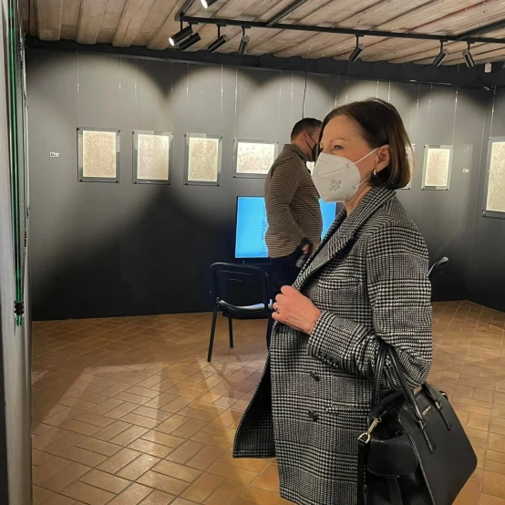 Užupio meno inkubatoriaus galerijoje „Galera“ atidaryta Povilo Gavorkos grafikos darbų paroda „Pasąmonės versmė“