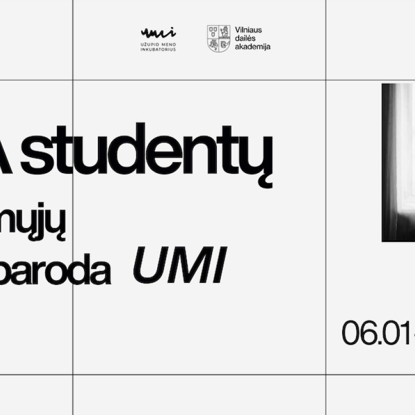 UMI Galerijoje - VDA studentų baigiamųjų darbų paroda