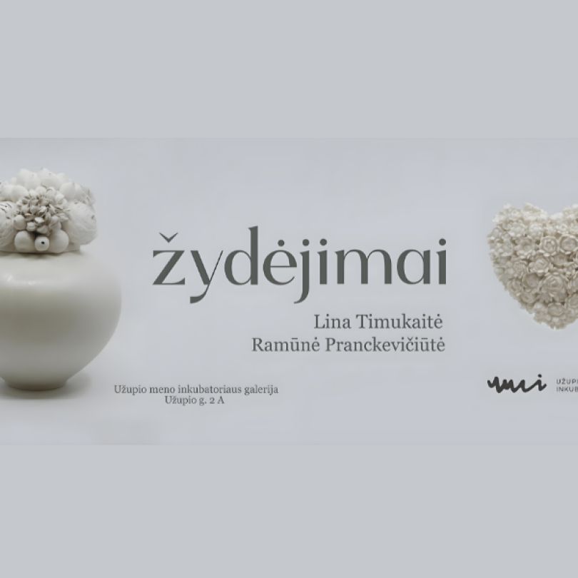 Keramikos darbų paroda ŽYDĖJIMAI